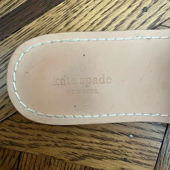 Kate Spade Metallic Sandals with Cactus Design - Picture 2 of 4
